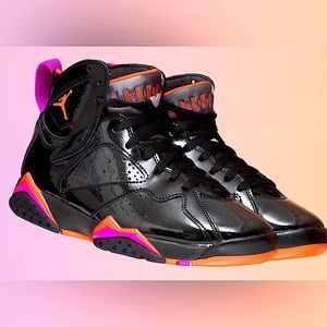 Air jordan 7 retro Black gloss / Black patent